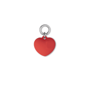 Charm Keychain - Puffy Heart
