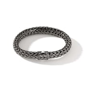 Icon Bracelet, Dark Silver, Diamonds, 10.5MM|BMP905992BRDDI