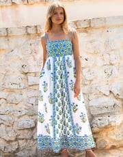Sky Lily Mix Aimee Dress
