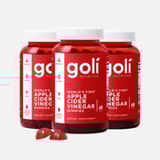 3 Bottles of Apple Cider Vinegar Gummies