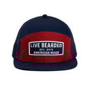 American Strong 6 Panel Waffle Hat