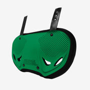 FOOTBALL BACK PLATE (CHROME GREEN)
