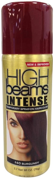 High Beams Intense Temporary Spray-On Hair Color #40 Burgundy – 2.7 oz
