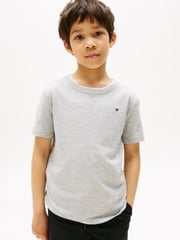 Kids' Solid Crewneck T-Shirt