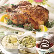 Roasted Chicken Complete Dinner