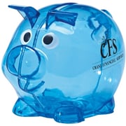 Mini Plastic Promotional Piggy Bank | Logo Piggy Bank | ePromos