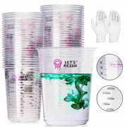 32oz/1000ml Mixing Cups Kit - 50 Pcs