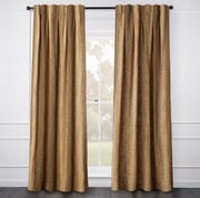 Leo Leopard Golden Bronze Curtain - Custom