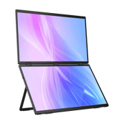 UStation Δ / Delta Max - Stacked Monitor Laptop Dual Screen Folding 18 Inch