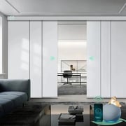 Yoolax Custom XL Smart Sliding Door Blinds Hardwired