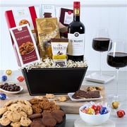 Red Wine & Dark Chocolate Gift Basket - Viu Manent