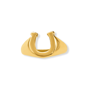 Chance Horseshoe Ring