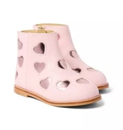 Heart Side Zip Bootie