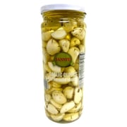 Sanniti Garlic Cloves in Oil with Herb, 15.7 oz (445 g)