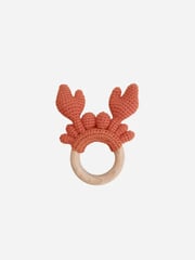 Crab Crocheted Teether