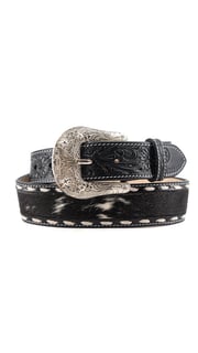 Cattleman Cowhide Cowboy Belt