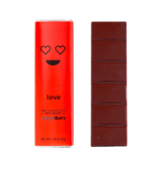 Love Moodibar - Creamy Milk Chocolate Red Velvet 1.75 oz Bar