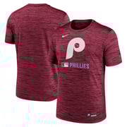 Men's Philadelphia Phillies  Nike Burgundy Authentic Collection Velocity Performance T-Shirt