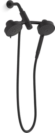 Kohler Awaken 2-In-1 Multifunction 1.75 GPM Shower Combo Kit, Showerhead and Handshower, Three Spray Settings
