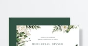 In Bloom Rehearsal Dinner Invitations