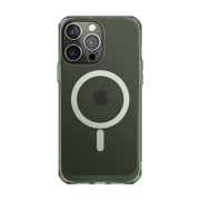 iPhone 14 Pro Max 6.7 inch Unicorn Beetle MAG Slim Clear MagSafe Case-Green Fog