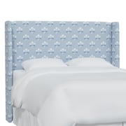 Kelly Wingback Headboard, Block Vase Floral