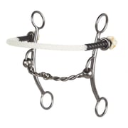 Flaharty Bits & Spurs Betty Combination Twisted Wire Gag Bit