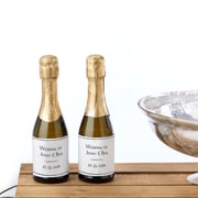 Personalized Mini Wine Bottle Labels (Many Designs Available)