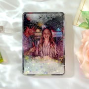 Custom Quicksand Fridge Magnet Personalized Photo Refrigerator Magnet Home Decoration Gift for Couples