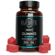Delta 9 THC Gummies - Strawberry