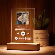 Custom Spotify Code Acrylic Night Light/Plaque/Keychain