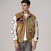 Houston All Wool Online Exclusive Letterman Jacket