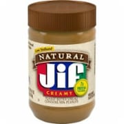 Jif Natural Creamy Peanut Butter, 16 oz