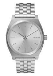 Time Teller - Silver / Pink