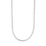 Braided Herringbone Chain Necklace x 5mm