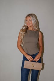 Jameson Top-Olive