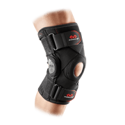 Knee Brace with Polycentric Hinges & Cross Straps
