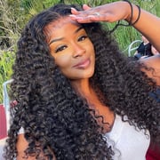 Ready To Go Burmese Curly Glueless 7x5 Lace Closure Wig