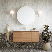 Timberline Swift Wall Hung Vanity with Ceramic Top