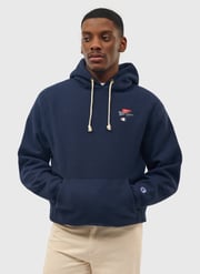 Campus Hoodie | Percival and Champion | Navy