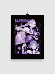 KPop Demon Hunters HUNTR/X Poster