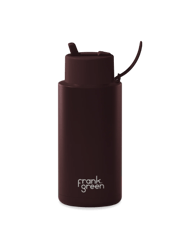 Ceramic Reusable Bottle - 34oz / 1,000ml - Chocolate