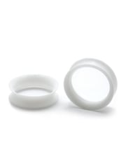 White Silicone Ear Skins