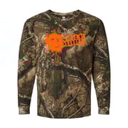 Camo Smile More Splatter Long Sleeve