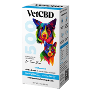500 mg Tincture for Dogs and Cats - VetCBD Hemp