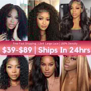 
    Bye Bye Knots Glueless Wig Body Wave Pre Cut Lace Wig Member Exclusive