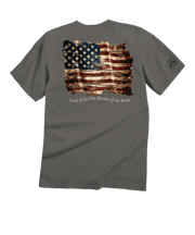Vintage Flag - Crater Dyed® Short Sleeve Crewneck T-Shirt