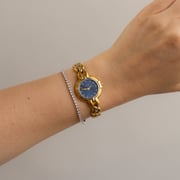 Vintage Courrèges Swiss Ocean Two Tone Watch