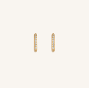 Welcomed Transformation Gold Hoop Earrings