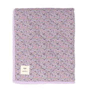 BIBS x LIBERTY Quilted Blanket Chamomile Lawn - Violet Sky
